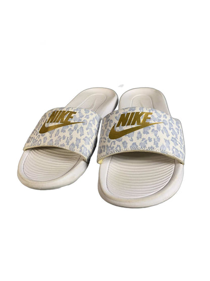 Nike White Slipper