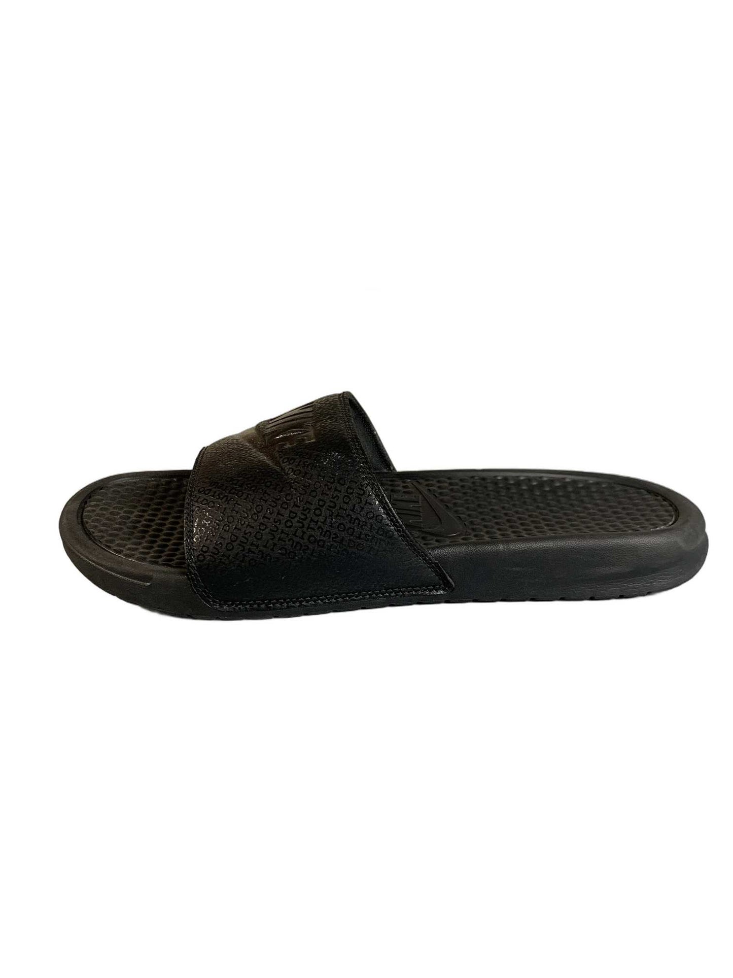 Nike Black Slipper