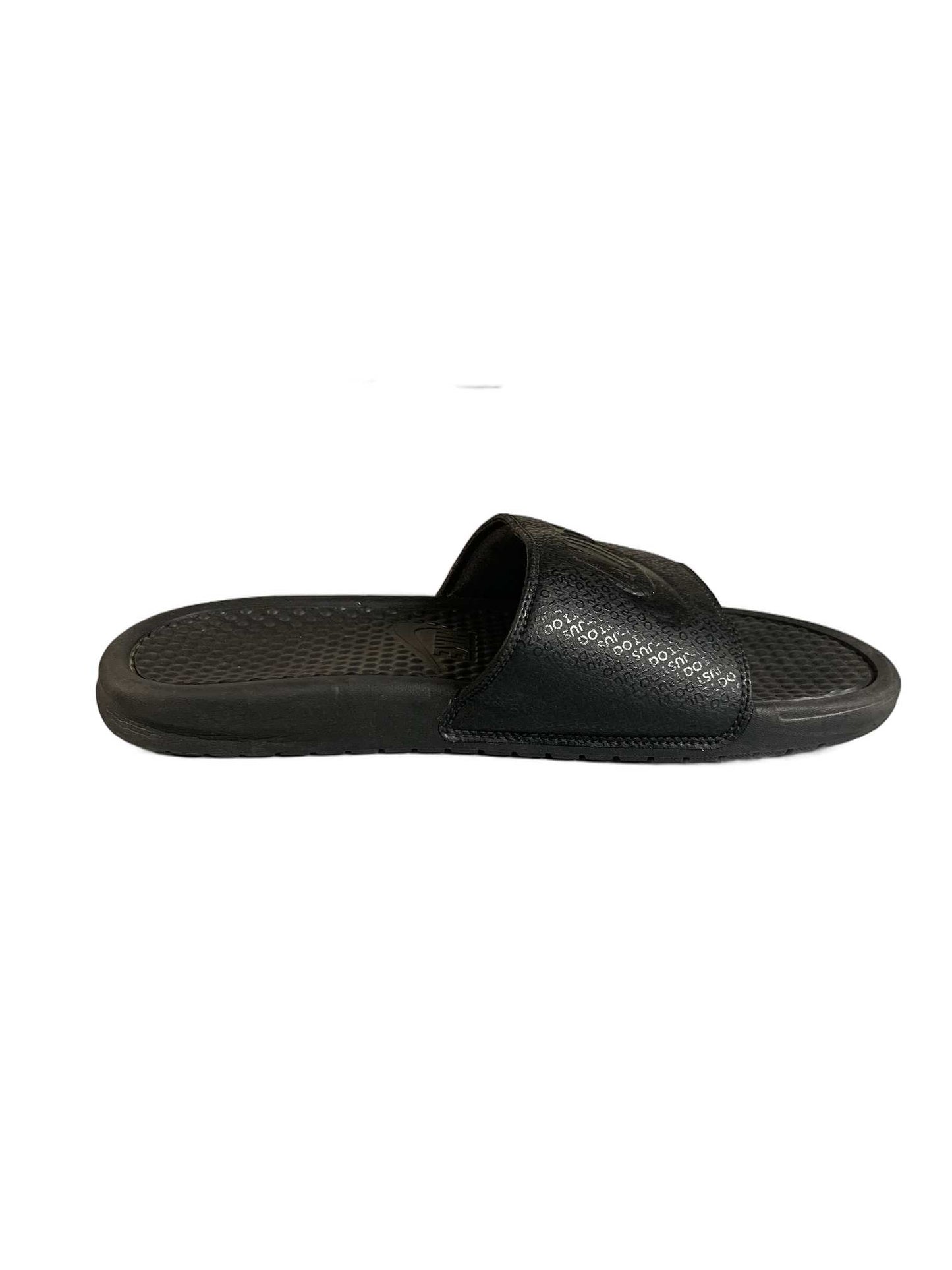 Nike Black Slipper