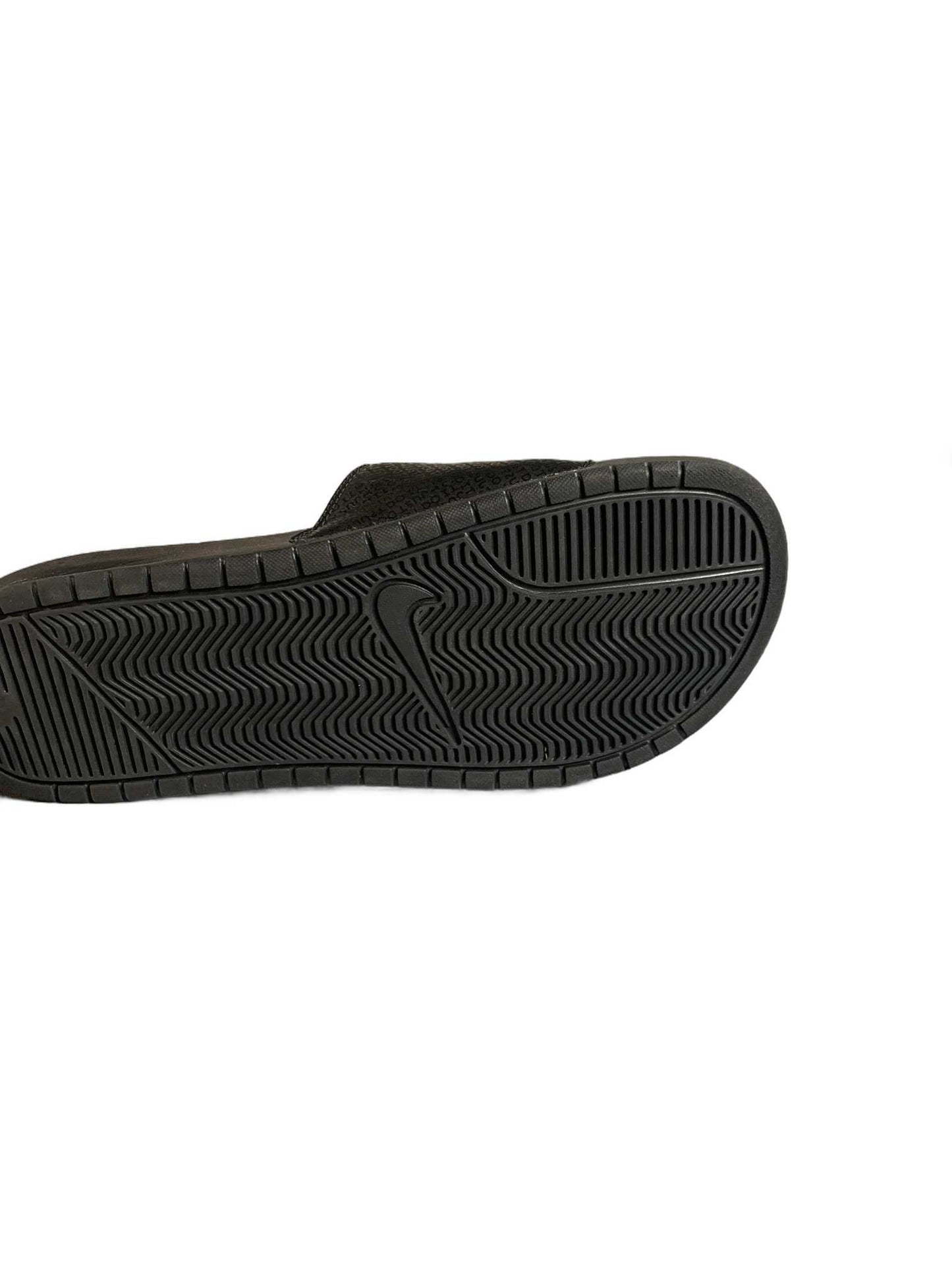 Nike Black Slipper