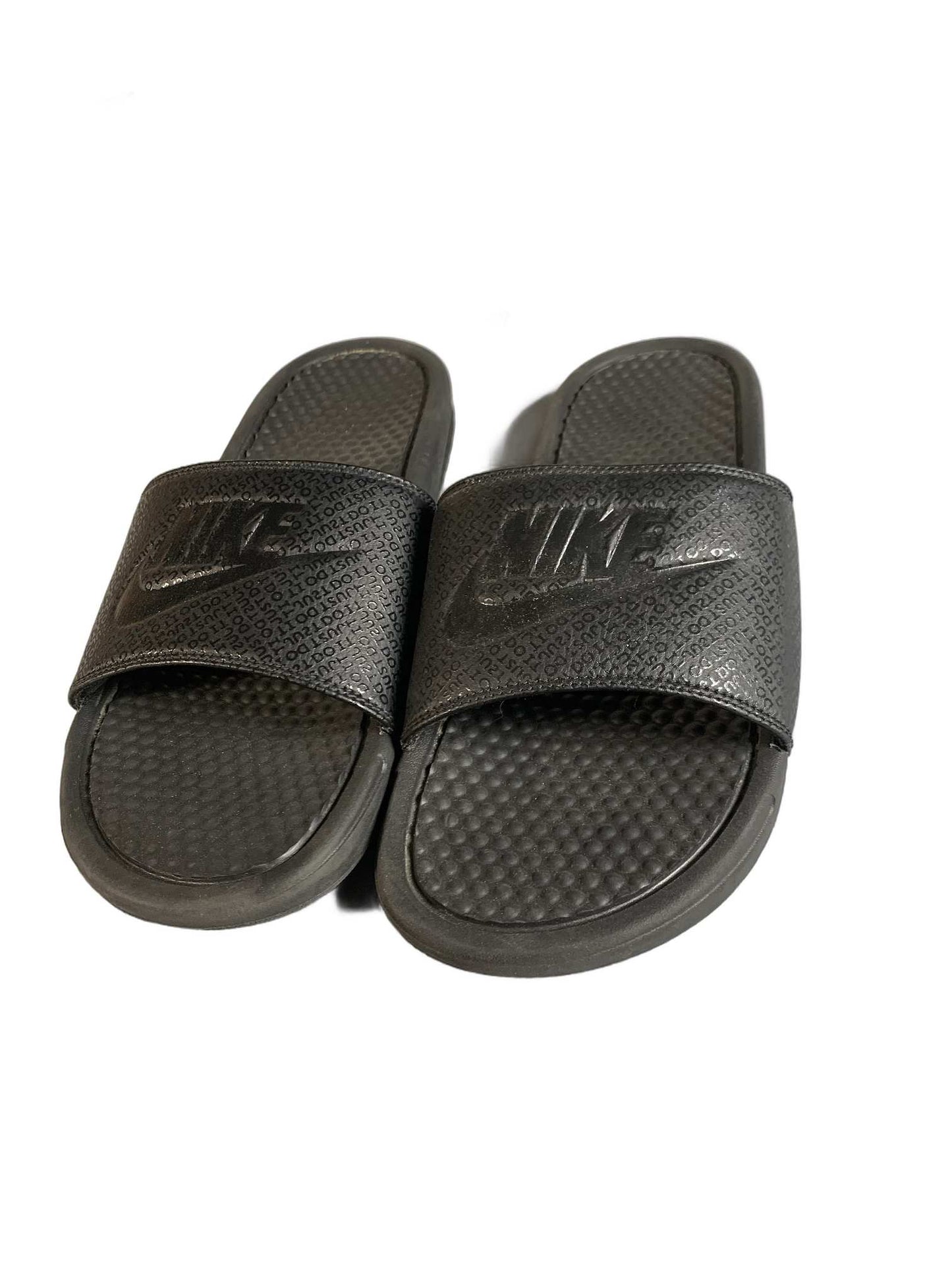 Nike Black Slipper