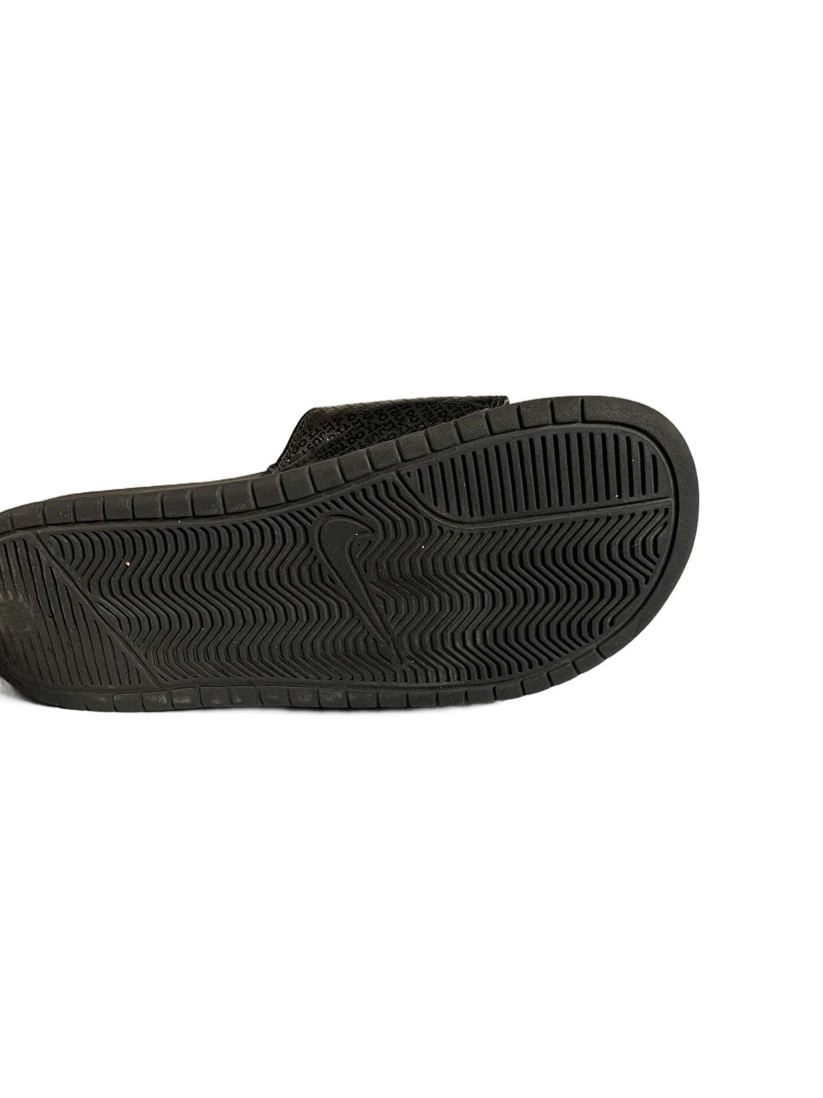 Nike Black Slipper