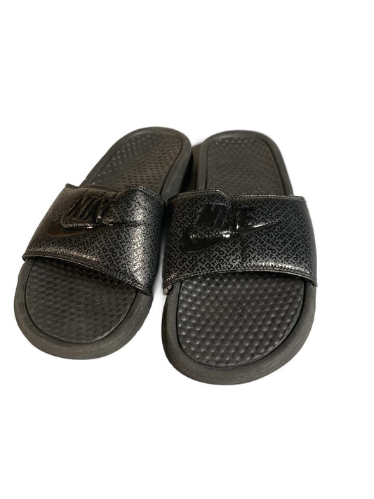 Nike Black Slipper