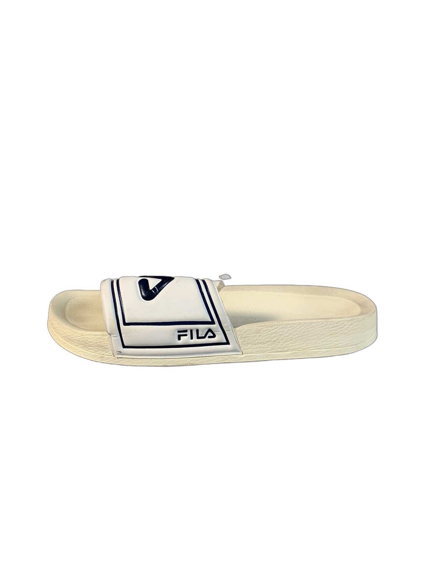 Fila off White Slipper