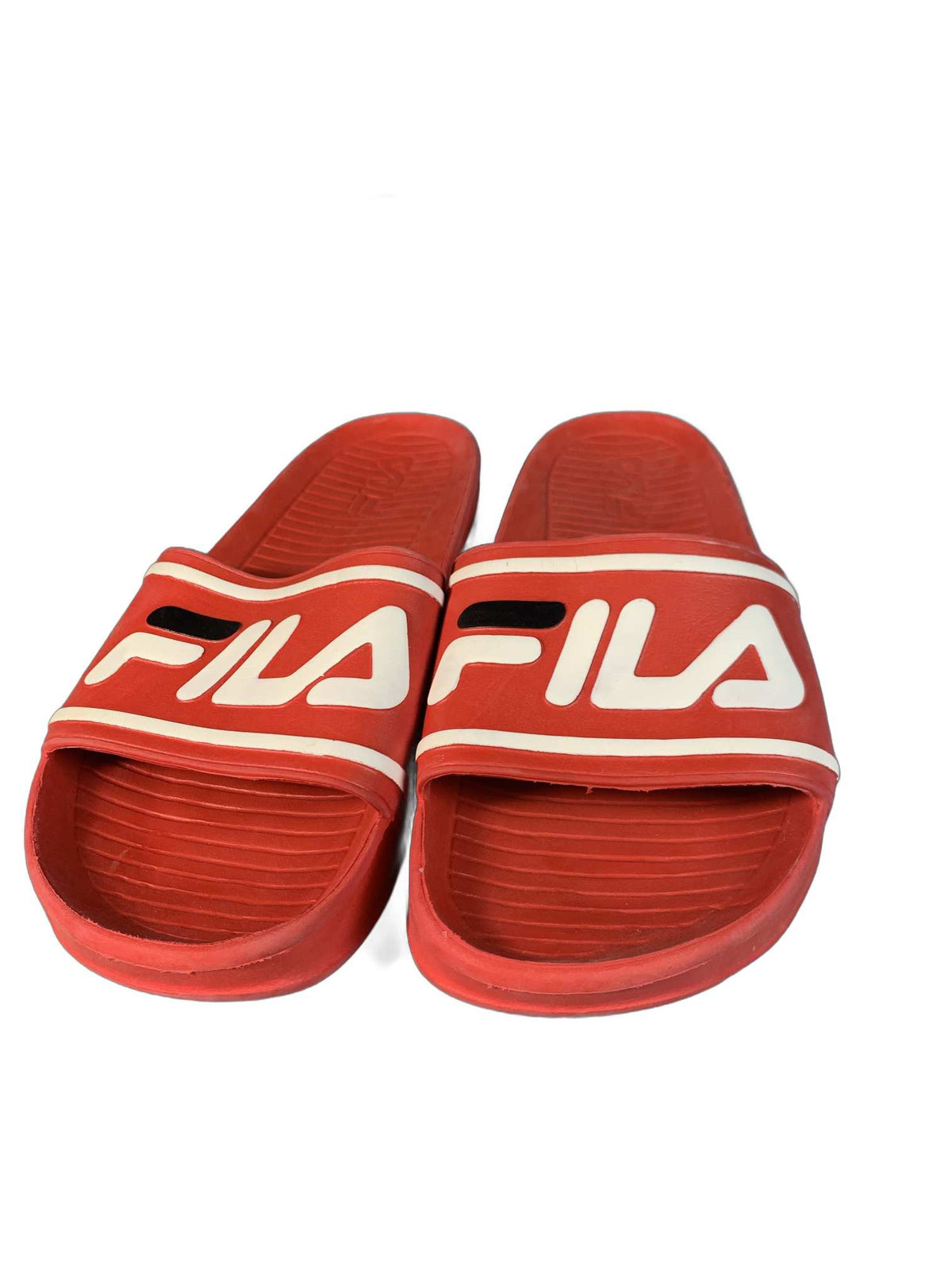 Fila Red Slipper