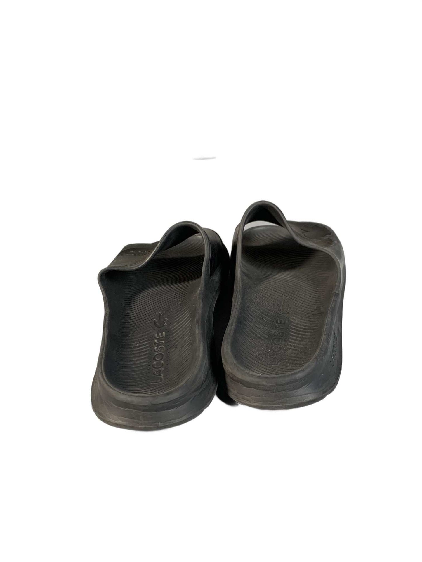 Lacoste Black Slipper