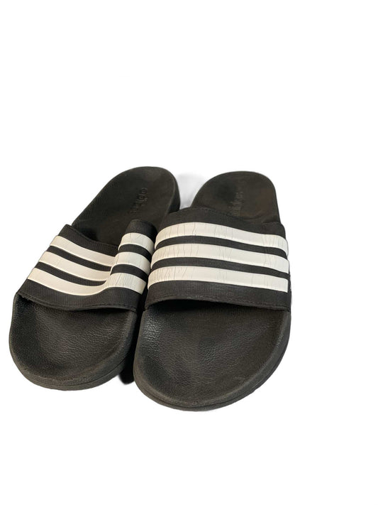 Adidas Black Slipper