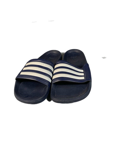 Adidas Blue Slipper