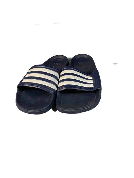 Adidas Blue Slipper