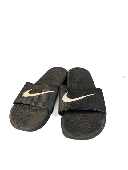 Nike Black Slipper