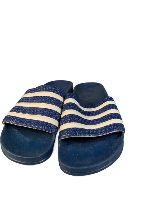 Adidas Blue Slipper
