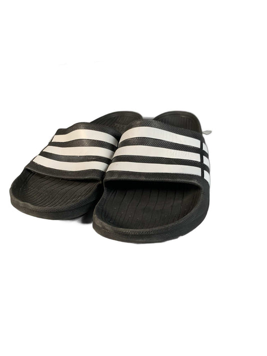 Adidas Black Slipper