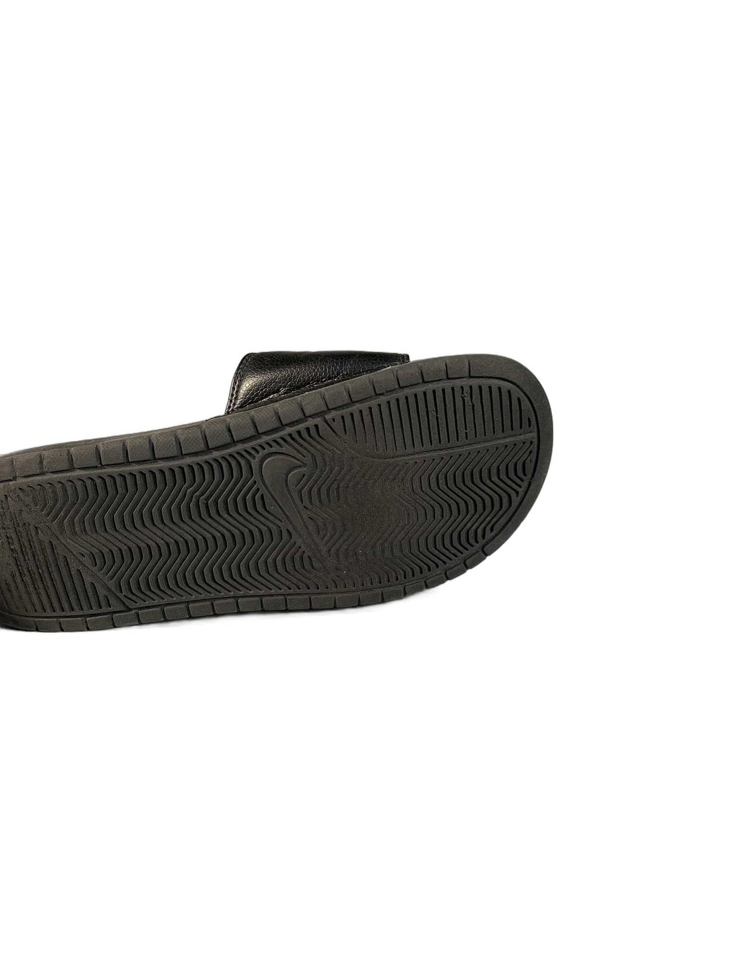Nike Black Slipper