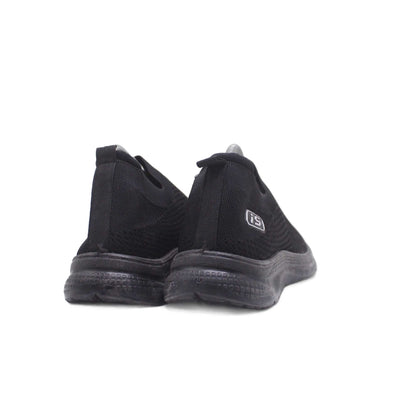 IS Fashion Black Slip On