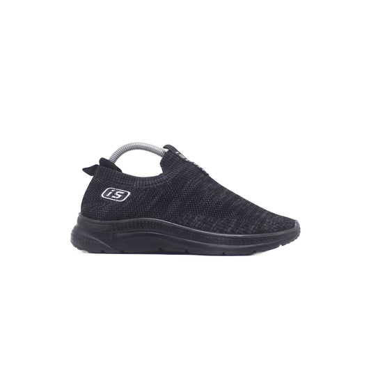 IS Fashion Black Slip On