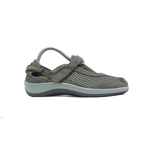 ORTHOFEET Sanibel Heel Strap Olive Gray