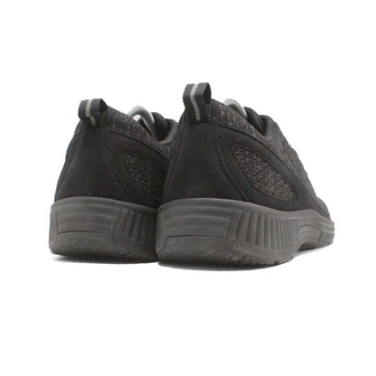 ORTHOFEET Coral No Tie Lace Black