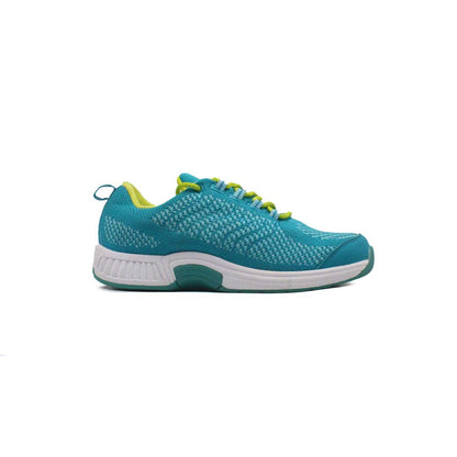 ORTHOFEET  Coral Stretch Knit - Turquoise