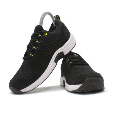 ORTHOFEET Coral Stretch Knit Black