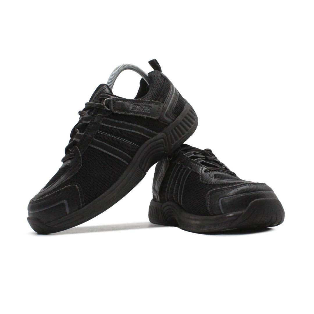 ORTHOFEET Tahoe Tie Less Black