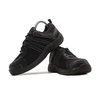 ORTHOFEET Tahoe Tie Less Black