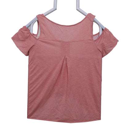 CLASSIC PINK ROUND NECK TOP