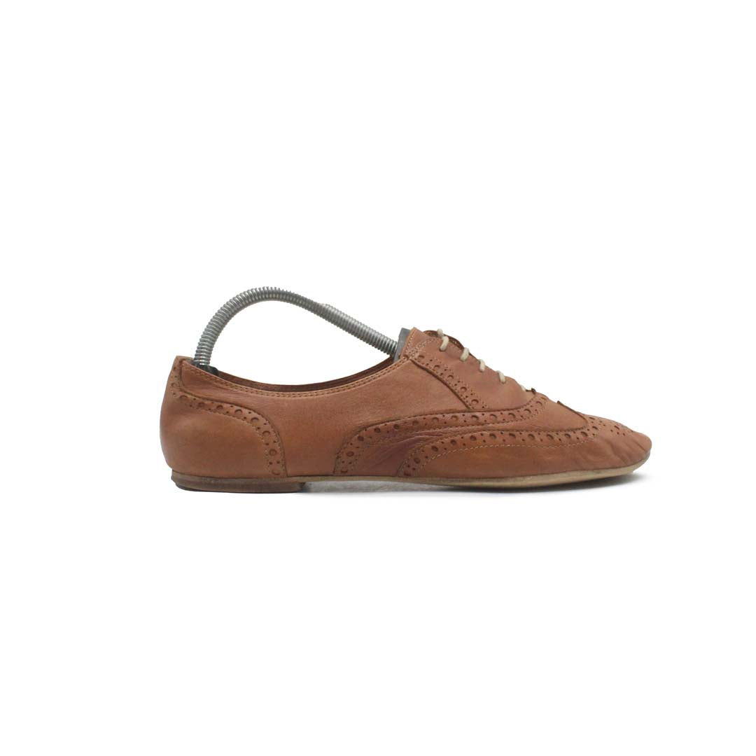 CLASSIC BROWN LINNING LEATHER SHOES