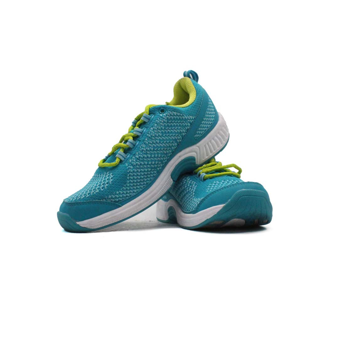 ORTHOFEET Coral Stretch Knit - Turquoise