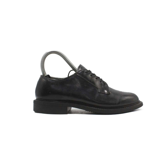 Bates Black Patent Leather Lace