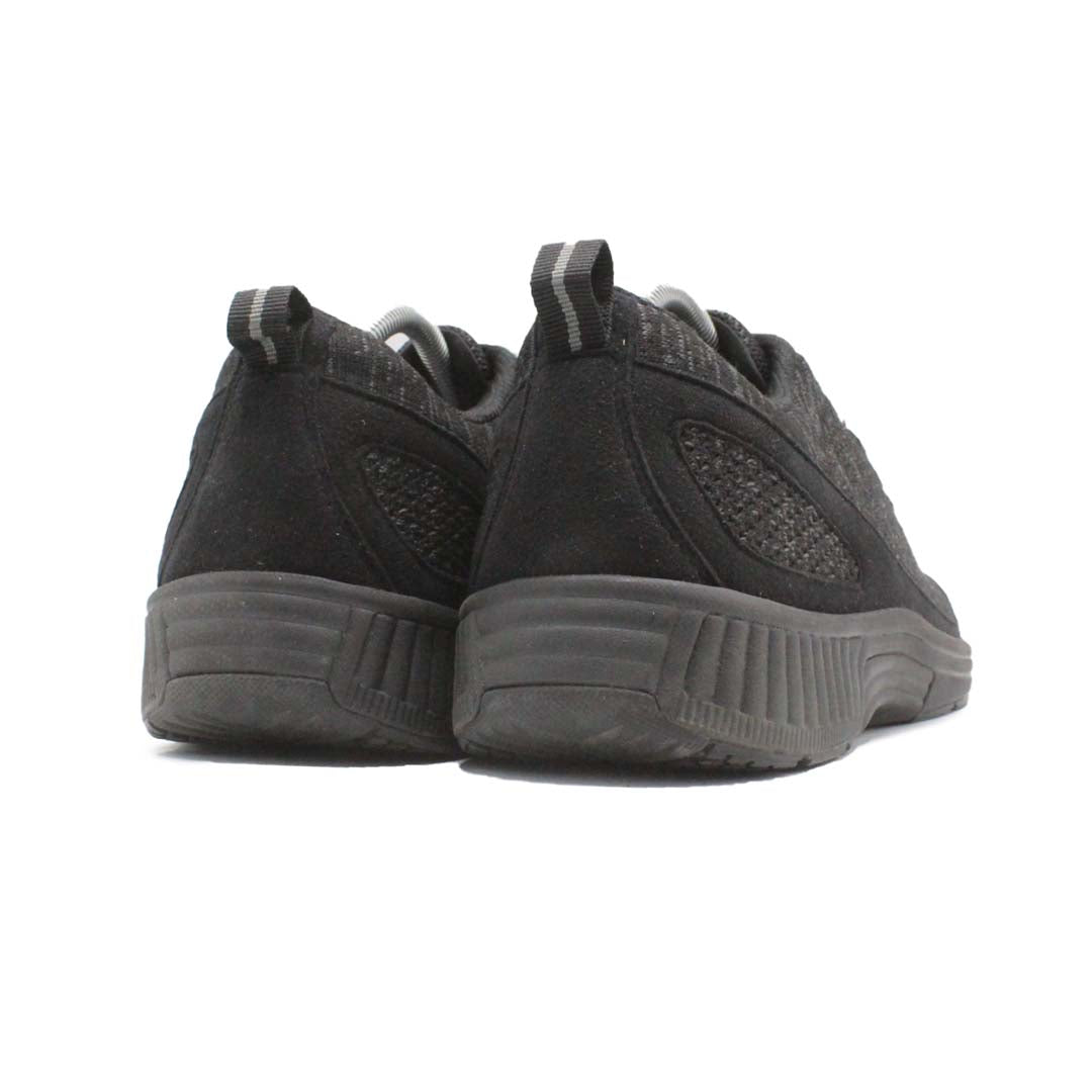 ORTHOFEET Coral No Tie Lace Black