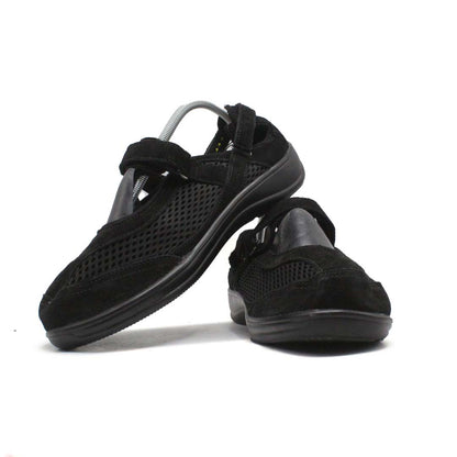 ORTHOFEET Sanibel Heel Strap - Black