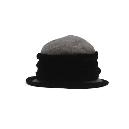 CLASSIC GREY & BLACK BUCKET HAT