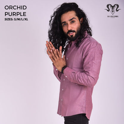 Markhor Clothing Orchid Purple Shirt