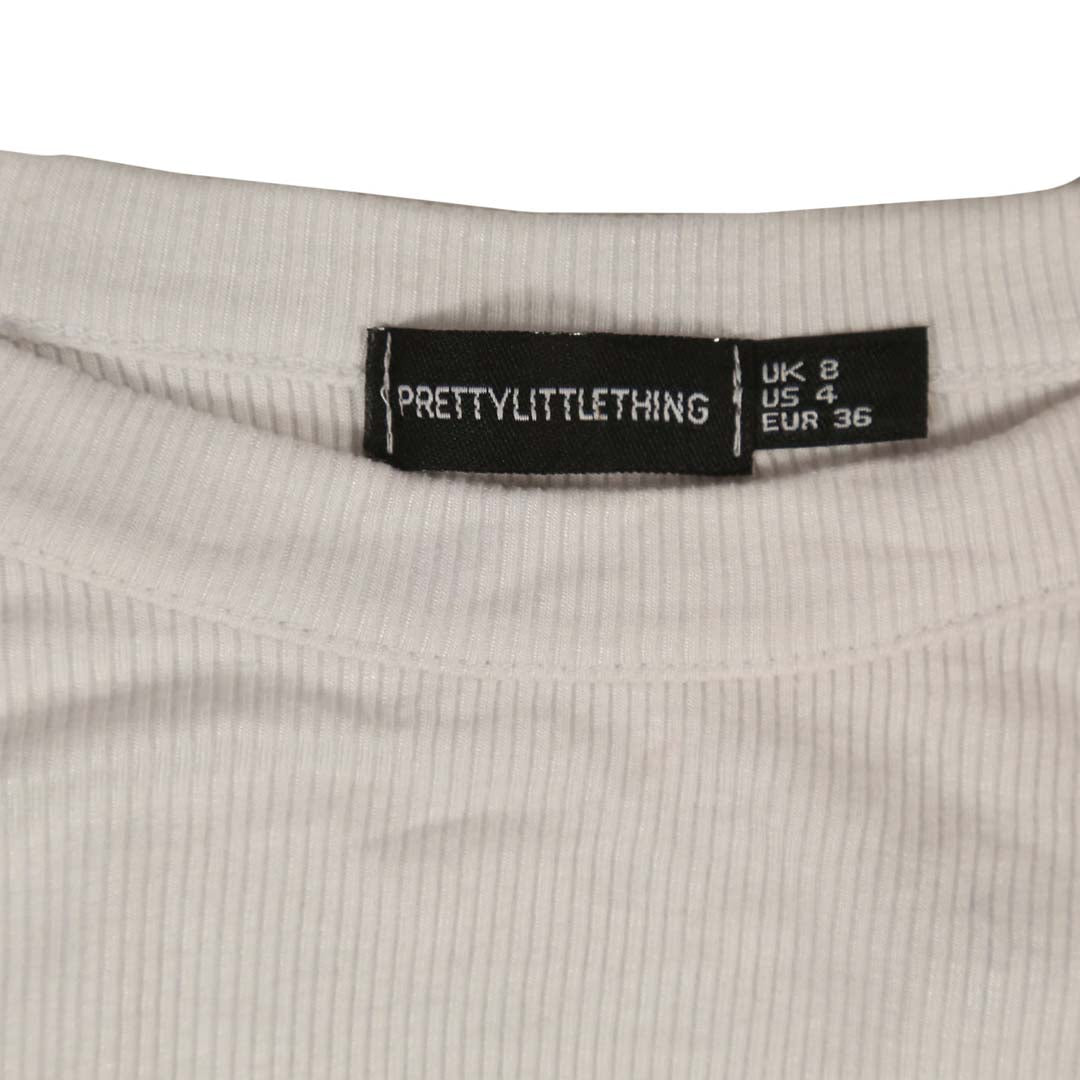 PRETTYLITTLETHING WHITE COMFY TOP