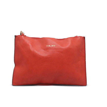 YES NO RED WOMEN POUCH