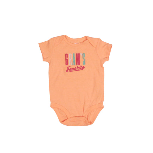 CARTER JUST ONE YOU TODDLERS ORANGE ROMPER