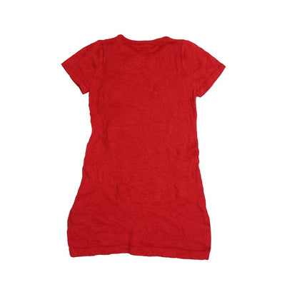 H AND M KIDS RED SWEATER DRESS