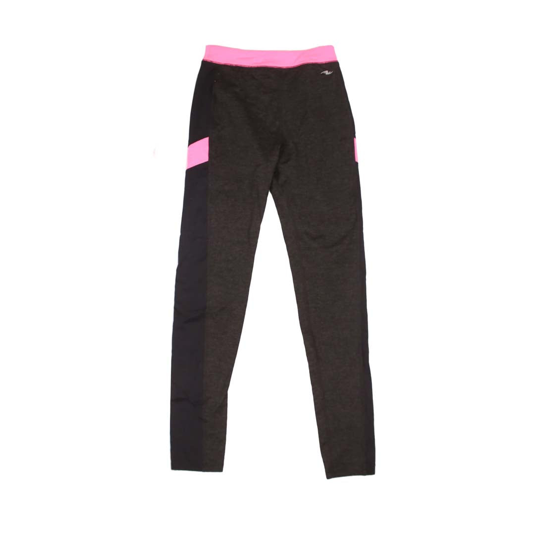 ATHLETIC WORKS CASUAL BLACK PINK TROUSER