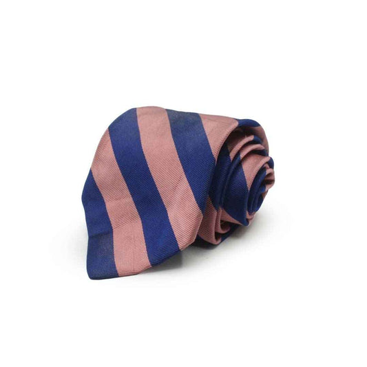 J.Crew Pink And Blue Stripes Tie