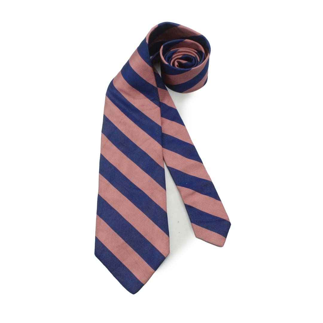 J.Crew Pink And Blue Stripes Tie