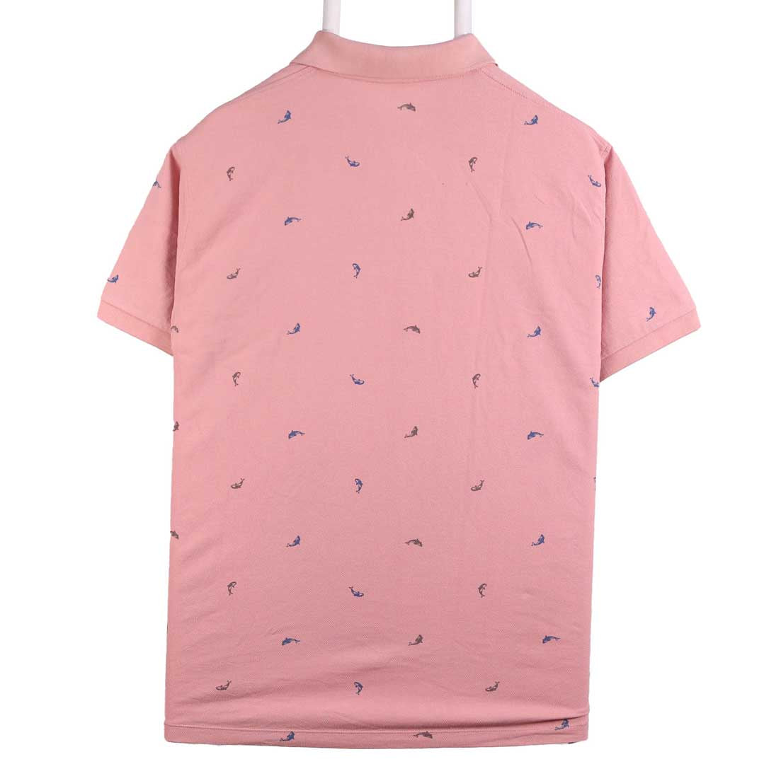 Uniqlo Pink Printed Polo Shirt