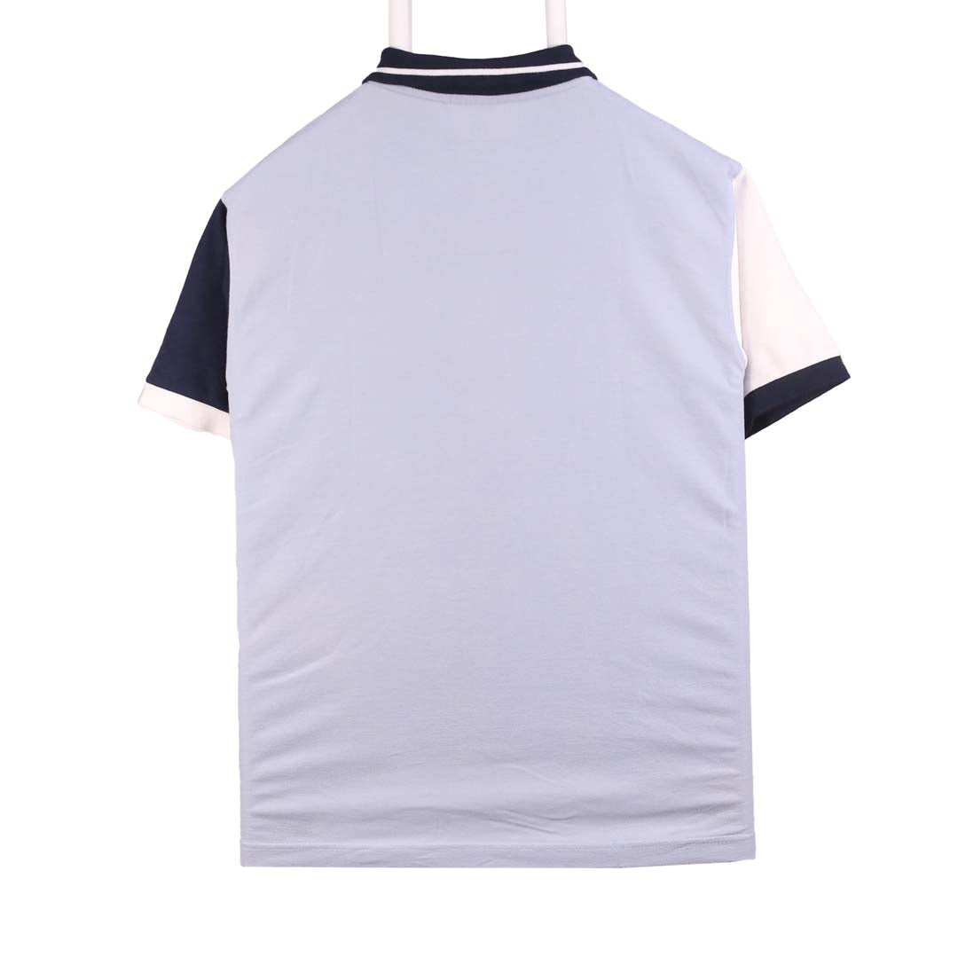 Leon Blue White Polo Shirt