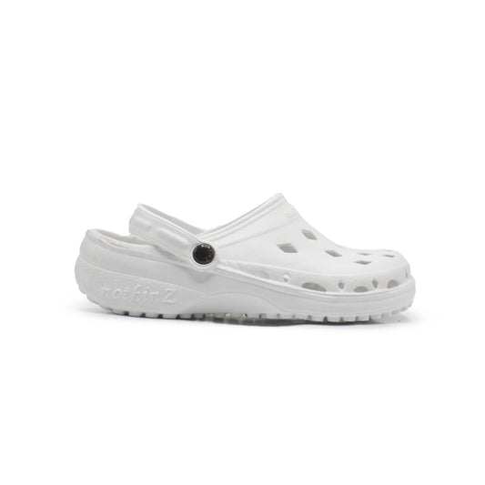 Nothinz White Clog