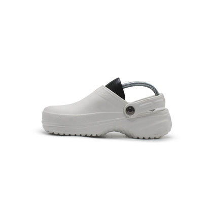 NOTHINZ WHITE SIMPLE CLOG