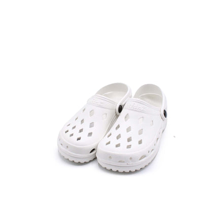 NOTHINZ WHITE SIMPLE CLOG