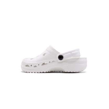 NOTHINZ WHITE SIMPLE CLOG