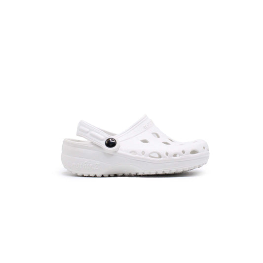 NOTHINZ WHITE SIMPLE CLOG