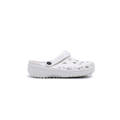 NOTHINZ WHITE SIMPLE CLOG