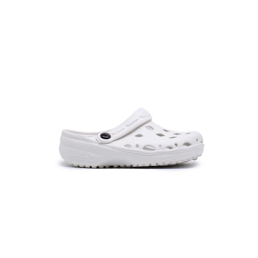 NOTHINZ WHITE SIMPLE CLOG