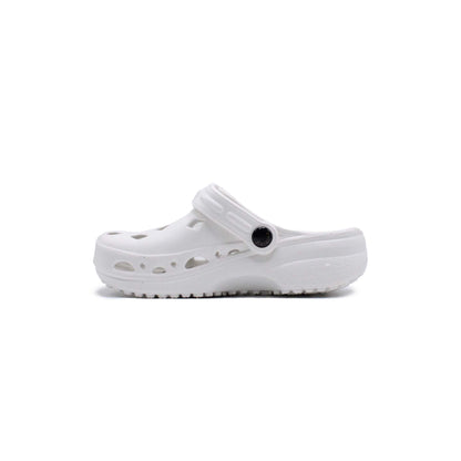 NOTHINZ WHITE SIMPLE CLOG